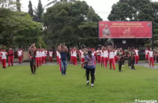 Pemko Payakumbuh Gelar Olahraga Barengan dengan Forkopimda, Jumat 24 Mei 2024.