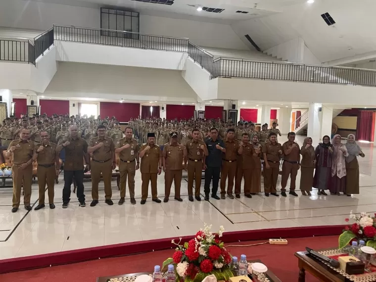 Bupati Agam Andri Warman hadir dalam acara tersebut yang berlangsung di Auditorium IPDN Kampus Sumatera Barat di Kecamatan Baso