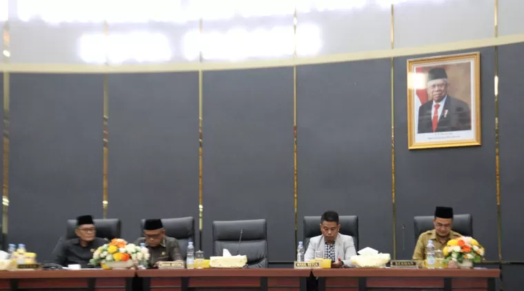 DPRD Kota Padang Adakan Rapat Paripurna Bahas Rencana Pembangunan Jangka Panjang 2025-2045