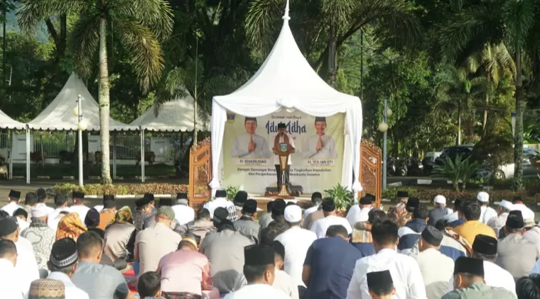 H Khairunas : Idul Adha Momen Tingkatkan Taqwa Dan Kepedulian Terhadap Sesama