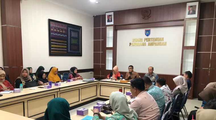 Rapat persiapan Posyandu Bougenville 2 Kelurahan Limbukan Menuju Tingkat Nasional, Kamis 20 Juni 2024.