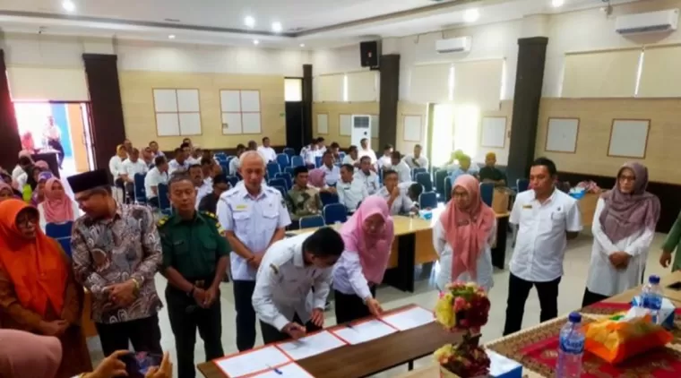 Sekda Pessel Mawardi Roska Melakukan Rakor TPPS Untuk Percepatan Penurunan Stunting