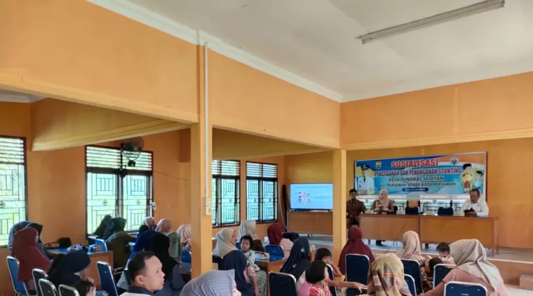 Saat kegiatan sosialisasi berlangsung.