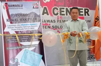 Awasi Coklit Data Pemilih, Bawaslu Solok Selatan Launching Posko Kawal Hak Pilih