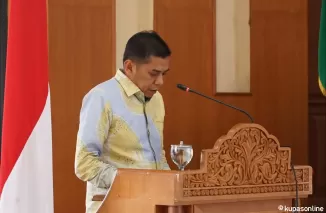 Juru bicara fraksi Golkar Wirman Putra.