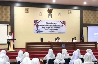 Kesbang-Pol Payakumbuh Gelar Sosialisasi Pemantapan Wawasan Kebangsaan Bagi Pelajar SMA, Rabu 12 Juni 2024.