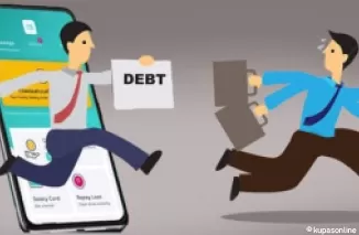 Ilustrasi debt collector. (Foto: Disway)