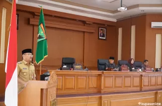 Mengenai Status Aset Incenerator yang Sudah Menjadi "Bangkai" Dijawab Pj. Wako Payakumbuh, di ruang sidang DPRD setempat, Senen 10 Juni 2024.