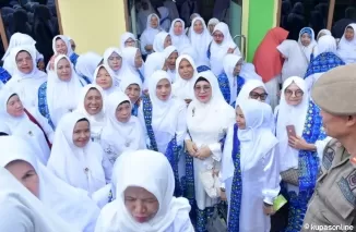 Badan Kontak Majelis Taklim (BKMT) Kecamatan Lubuk Basung gelar wirid bulanan di Masjid Sabilussaadah