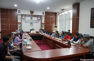 Rakor persiapan PBF 2024 di aula pertemuan Randang lantai II kantor Walikota Payakumbuh, Jumat 21 Juni 2024 sore.