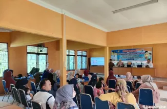 Saat kegiatan sosialisasi berlangsung.