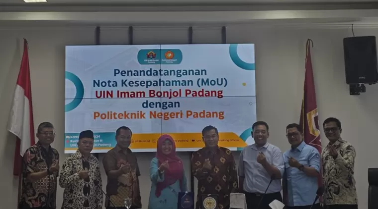 Langkah Strategis, Rektor UIN Imam Bonjol dan Politeknik Negeri Padang Sepakat Jalin Kerjasama Berkelanjutan