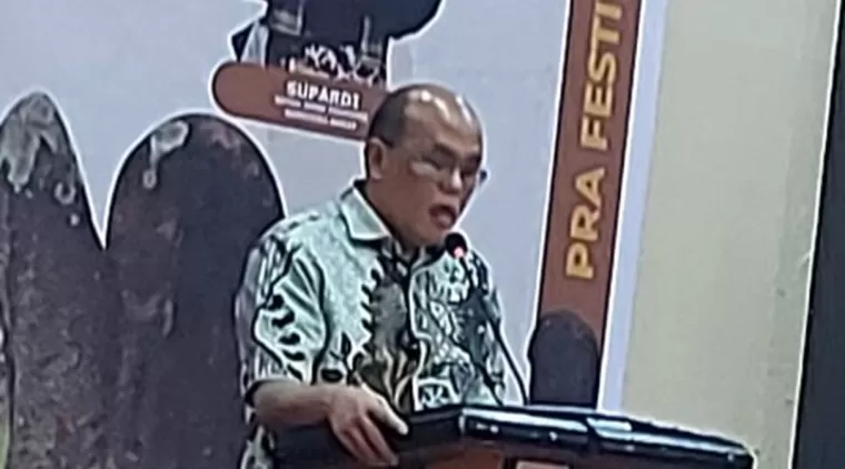 Supardi, Ketua DPRD Sumbar, Membuka Pra Festival Maek di Kota Payakumbuh