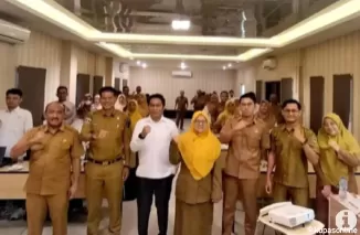 Diskominfo Pessel Bersama BPS Melaksanakan Bimtek Kepada Perangkat Daerah