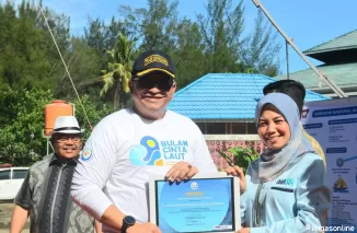 Gerakan Nasional Bersih Cinta Laut Dapat Apresiasi dari Pj Wako Andree Algamar