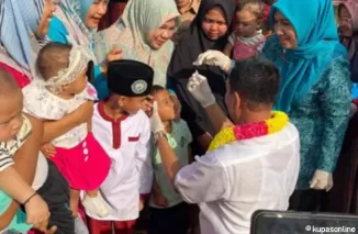 Kabupaten Pesisir Selatan Menjadi Satu-satunya Kabupaten Yang Beresino Medium Transmisi Virus Polio Di Sumbar