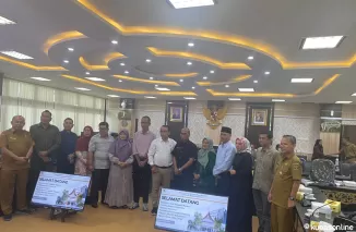 Ketua Pansus RPJPD Sumbar HM Nurnas Terima Kunjungan Pansus dari Kabupaten Agam