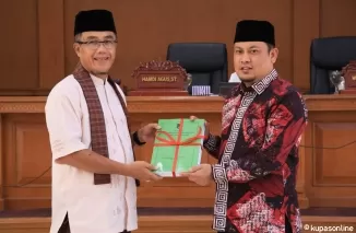 Pemko Payakumbuh Sampaikan Nota Penjelasan Walikota tentang Rancangan KUA-PPAS APBD 2025 di Rapat Paripurna, Jumat 12 Juli 2024.