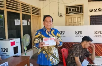 Suwirpen Suib Salurkan Hak Pilih pada Pemungutan Suara Ulang DPD RI: Harapkan Perbaikan Pemilu di Masa Depan