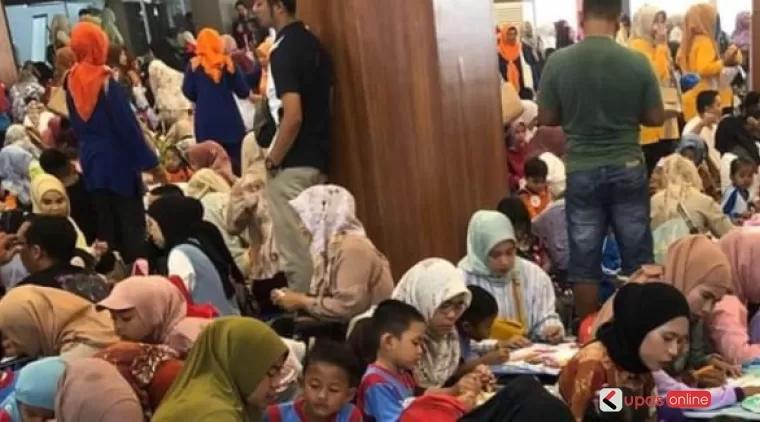 Antusiasme Ribuan Anak TK Meriahkan Lomba Mewarnai Festival Sitti Nurbaya