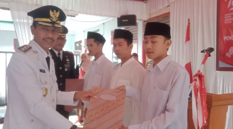 Berkah HUT RI Ke-79, Satu Warga Binaan Rutan Kelas II B Muara Labuh Bebas