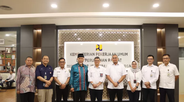 Gubernur Mahyeldi dan Andre Rosiade Kunjungi Kementerian PUPR, Bahas Percepatan Infrastruktur Sumbar