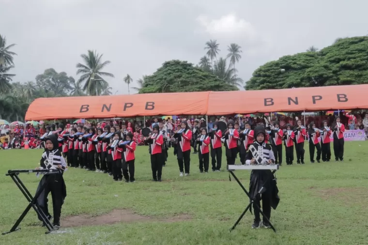 Pemkab Agam menggelar Agam Marching Band Festival kedua yang dilaksanakan di GOR Rang Agam