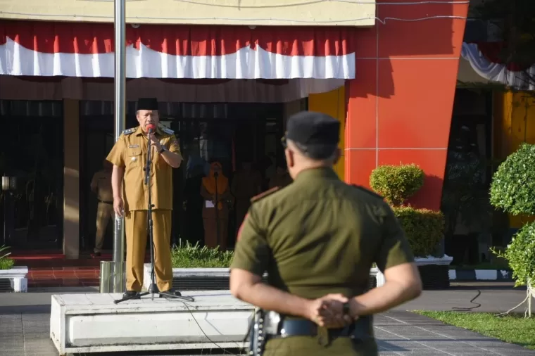 Bupati Agam Dr H Andri Warman MM berpesan kepada seluruh ASN di lingkungan Pemerintahan Kabupaten Agam