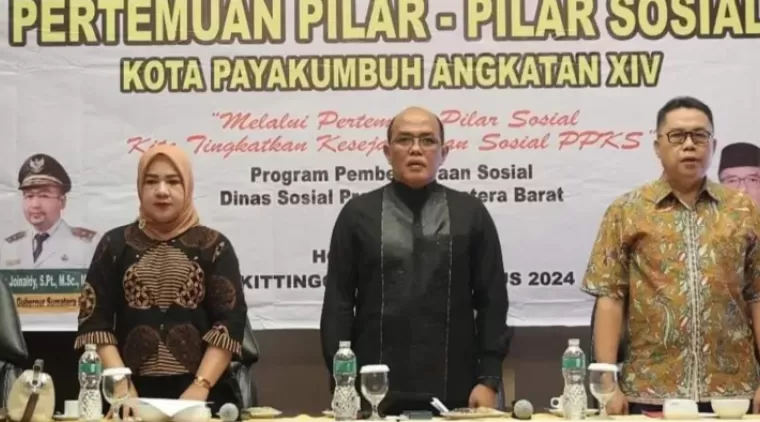 Ketua DPRD Sumbar Resmikan Kegiatan Pilar-Pilar Sosial Angkatan XIV di Bukittinggi