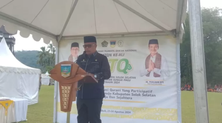 Kontingen Kec Sungai Pagu Berhasil Mempertahankan Juara Umumnya di MTQN Tingkat Kabupaten ke-41