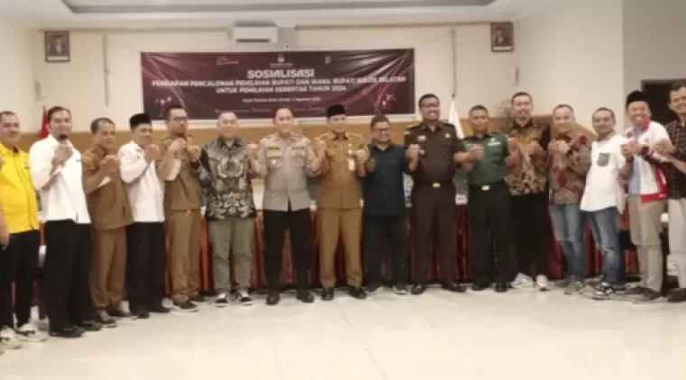 KPU Solok Selatan Sosialisasikan Persiapan Pencalonan Pemilihan Bupati dan Wabup Solok Selatan Serentak Tahun 2024