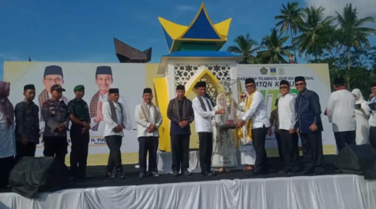 MTQ Nasional ke- XLI Tingkat Kabupaten Solok Selatan Tahun 2024 Dibuka di Lapangan Banca Koto Baru, Kec. Sungai Pagu