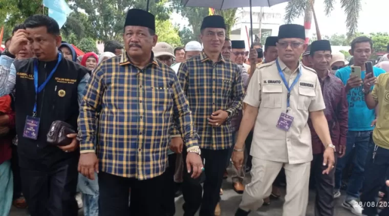 Pasangan Calon Bupati Daliyus K-Heri Miheldi Resmi Mendaftar Ke KPU