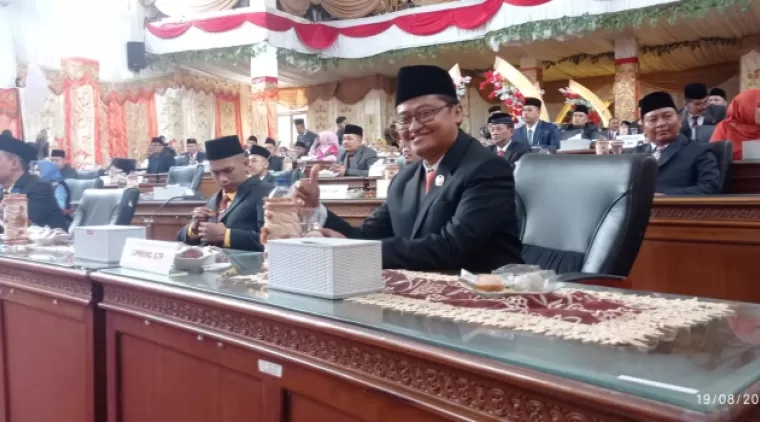 Pelantikan Dewan Terpilih Supriono Jadi Wakil Ketua DPRD Pasaman Barat