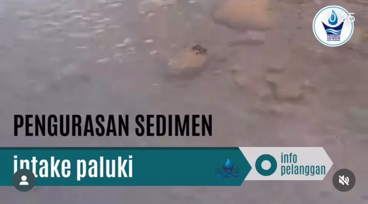 Pengerukan Sendimen di Intake Paluki, Perumda Air Minum Padang Sampaikan Permohonan Maaf atas Gangguan Pasokan Air!