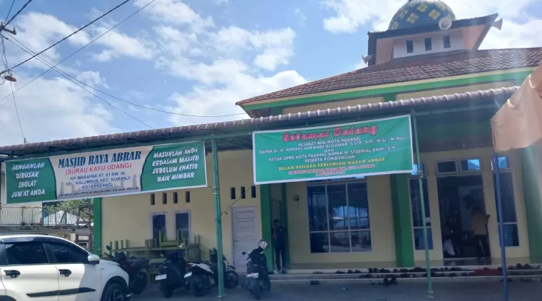 Peresmian Masjid Raya Abrar: Transformasi Surau Kayu Udang yang Menginspirasi