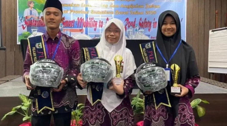 Pessel Borong Juara Lomba Pelopor Keselamatan Lalu Lintas Provinsi Sumbar