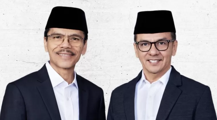 Paslon Safaruddin Dt. Bandaro Rajo-Darman Sahladi.