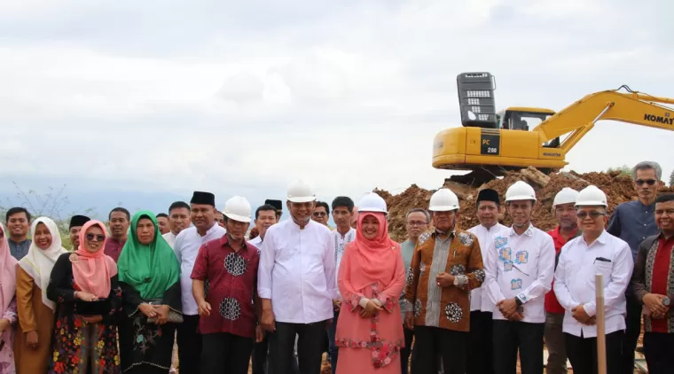 UIN Imam Bonjol Padang Resmikan Peletakan Batu Pertama Pembangunan Masjid Kampus III