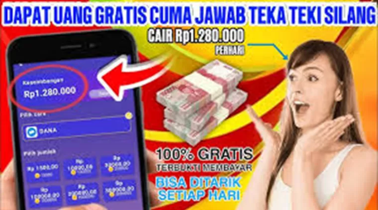 WOW! Bisa Cair Rp1,2 Juta Hanya Menjawab Teka Teki di Game Penghasil Uang Magic Words!