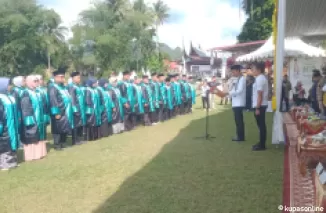 46 Dewan Hakim dan Panitia MTQ Tingkat Solsel Dilantik Wabup Yulian Efi