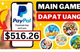 Dapatkan 516 Dolar dengan Bermain Game! Cara Mudah Tambah Penghasilan di Website Penghasil Uang Ini!