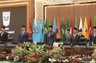 DPRD Sumbar Gelar Rapat Paripurna Dengar Pidato Kenegaraan Presiden Jokowi Peringati HUT ke-79 RI