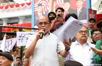 Ketua DPRD Sumbar Respon Positif Aksi Mahasiswa Terkait Keputusan MK