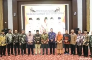 Gala dinner dengan peserta Jamda di rumah Dinas Wako Bukittinggi