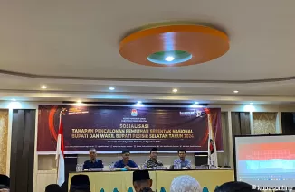 KPU Pessel Gelar Sosialisasi Tahapan Pencalonan Pemilihan Serentak Tahun 2024