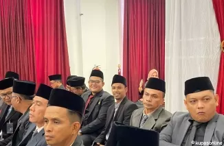 KPU Pessel Menghadiri Acara Pelantikan Anggota DPRD Terpilih Masa Bakti 2024-2029