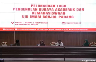 Logo Baru PBAK Diluncurkan, UIN Imam Bonjol Padang Tegaskan Komitmen Akademik dan Kemahasiswaan