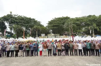 Lomba Drum Band Antar Sekolah Mengawali Rangkaian Kegiatan 17-an di Kabupaten Solok Selatan