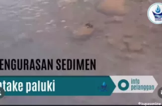 Pengerukan Sendimen di Intake Paluki, Perumda Air Minum Padang Sampaikan Permohonan Maaf atas Gangguan Pasokan Air!